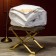 Blanket, size 155x215 cm, white color