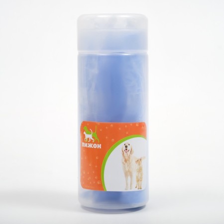An animal towel supervoting, 43 x 35 cm, blue-1