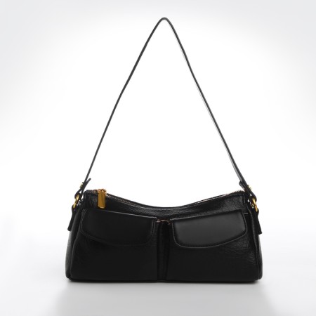 Female bag Textura, average size, black color
