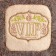 A sunbed with an embroidery "VIP" 150x50 cm