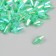 Beads for creativity Plastic "Rhombus Crystal Hologography" Set 20 grams 0.6x0.6x1.2 cm 989629