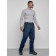 Semi-combinezone ski insulated male winter, size 48, dark blue color