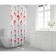 Bacchetta Bolle bathroom curtains, 180 x 200 cm, PVC, gray
