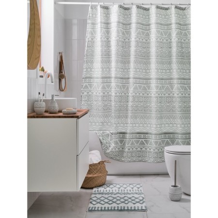 Bathroom mat Moroshka Nomads, 50x80 cm, white/gray color-1