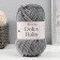 Yarn "Dolce Baby" 100% micropoliester 85m/50 g (760 gray)