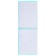 Блокнот А5 80л кл на гребне NEWtone PASTEL Незабудка, пласт обл, бл 80 г/м2