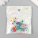 Beads for PVC creativity "Hearts from the evil eye" Color set 25 pcs 0.5x1x1.1 cm