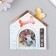 Stickers for creativity "dogs and flowers" set of 30 pcs 0.7x9x8.5 cm