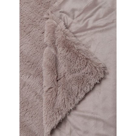 Buenas noches blanket, size 220x240 cm, brown color-2