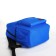 School backpack on lightning, 4 pockets, blue color