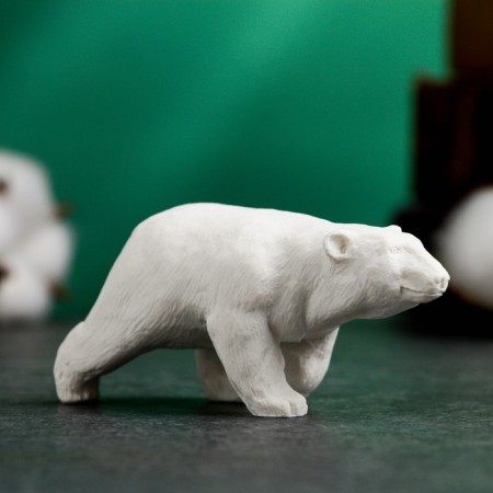 Figure "Bear White" 3.8cm-2