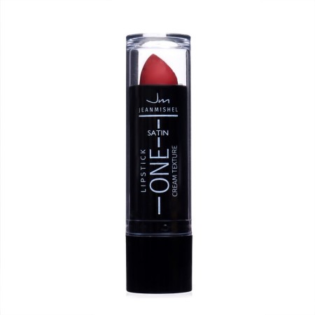 Lipstick Jeanmishel Satin Cream Texture tone 17 coral-beige, 14 g-4