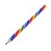 Pencil multicolored, thick, sharpened