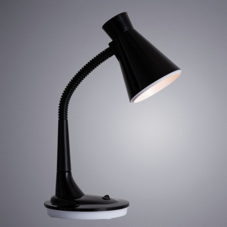 Desk lamp DESK, 15W E27, black color-1