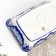 Rectangular tray, gzhel, porcelain, 26x15 cm
