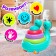Developing toy "Snail", moves, mix