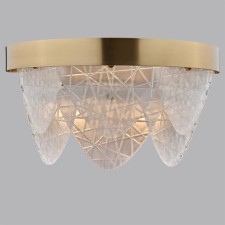 Bra Lumion. Lux, 2x40W, E14, 200x190x360 mm, brass color
