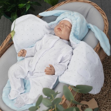 Set for discharge Demi-season Kinderlitto "Star Paths", 5 items, height 50-56 cm, blue color-2