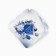 Box for confectionery products with PVC-patch “Happy New Year!”, 10.5 x 10.5 x 3 cm, New Year