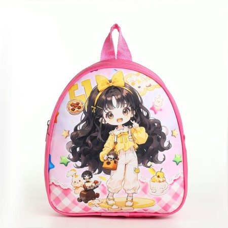 Baby backpack on lightning, "chosen", pink color-2