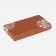 Women's wallet on magnets, red color