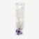 Keychain beads for keys "butterfly", 15 x 3.7 cm