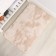 Daulist's home rug "fluffy", 50 × 80 cm, beige color