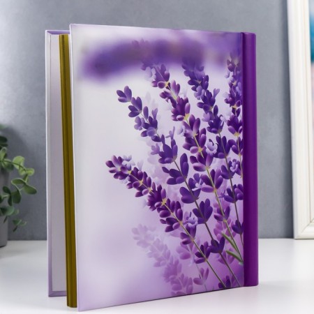 Photo album 30 magnetic sheets (60 steers) "Lavender" 23x28 cm-1