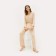 Pajama female "Pamela", size XL, beige color