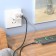 Hoco X92, Type -C cable - USB, 3 A, 3 m, silicone braid, black