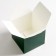 Folding emerald box, 10 x 10 x 10 cm