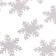 New Year's set for the decor "Snowflakes", on an adhesive basis