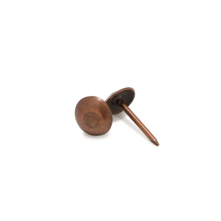 Decorative nails, 8x15 mm, color copper, in packaging 50 pcs