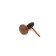 Decorative nails, 8x15 mm, color copper, in packaging 50 pcs