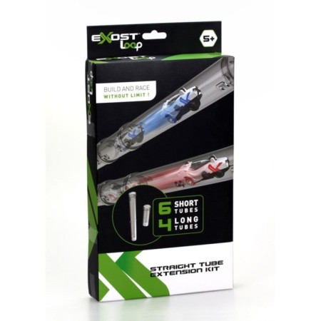 Set of 10 straight tubes