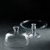 Glass dish with a Patisserie lid