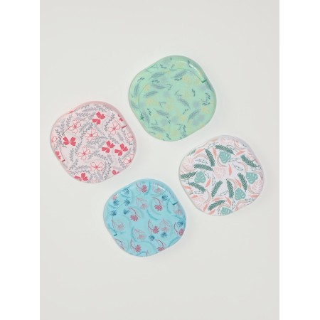 Pocket mirror “pattern”, with a stand, 8 × 8 cm, mix color-4