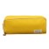 School pencil case on the zipper 3-section, yellow