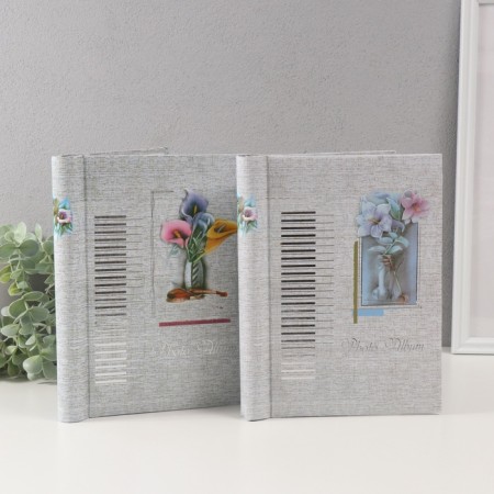 Photo album magnetic 20 sheets "Unusual bouquet" MIX 3x20x25 cm-1