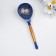 Spoon Polubasskaya "Khokhloma. Kudrin", blue, highest category