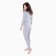 Women's thermal underwear (longshit, leggings), light gray color, size 52