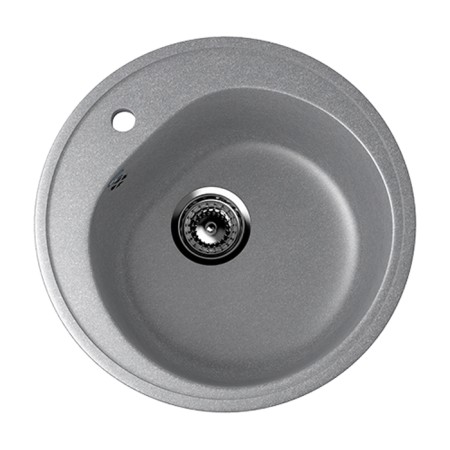 Kitchen wash Ulgran u101-342, d = 500 mm, graphite