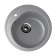Kitchen wash Ulgran u101-342, d = 500 mm, graphite