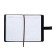 The diary is low, the PVC cover, A5 format, 140 l, cell, with a code lock, mix