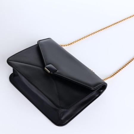 Female bag on a magnet, small size, black color-6