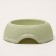 Plastic circuit is a circle with embossed sides 400ml, 18.8 x 6 cm, green