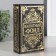 Safe leather book with embossing "Monetary Fund" 17x11x5 cm