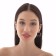 Karma-Karma earrings double weaves, color gold, d = 3.5