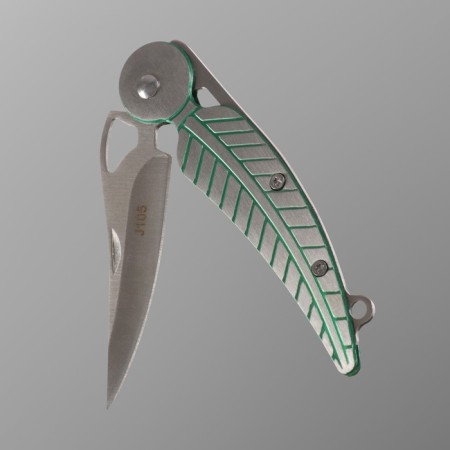 Folding Knock "Sheet" 13.8 cm, blade 63mm/2mmm-1