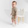 Kidsa (sweatshirt, shorts) minku, gray color, height 80-86 cm